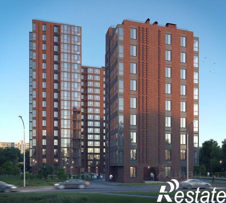 1-комн квартира в новом доме Коммунальная улица, 6 к1,  д. 6 к1