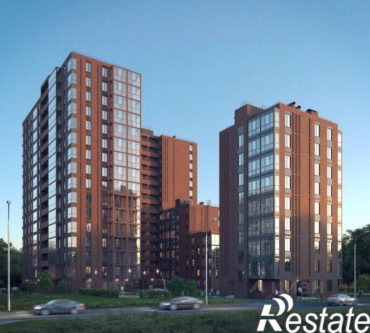 1-комн квартира в новом доме Коммунальная улица, 6 к1,  д. 6 к1
