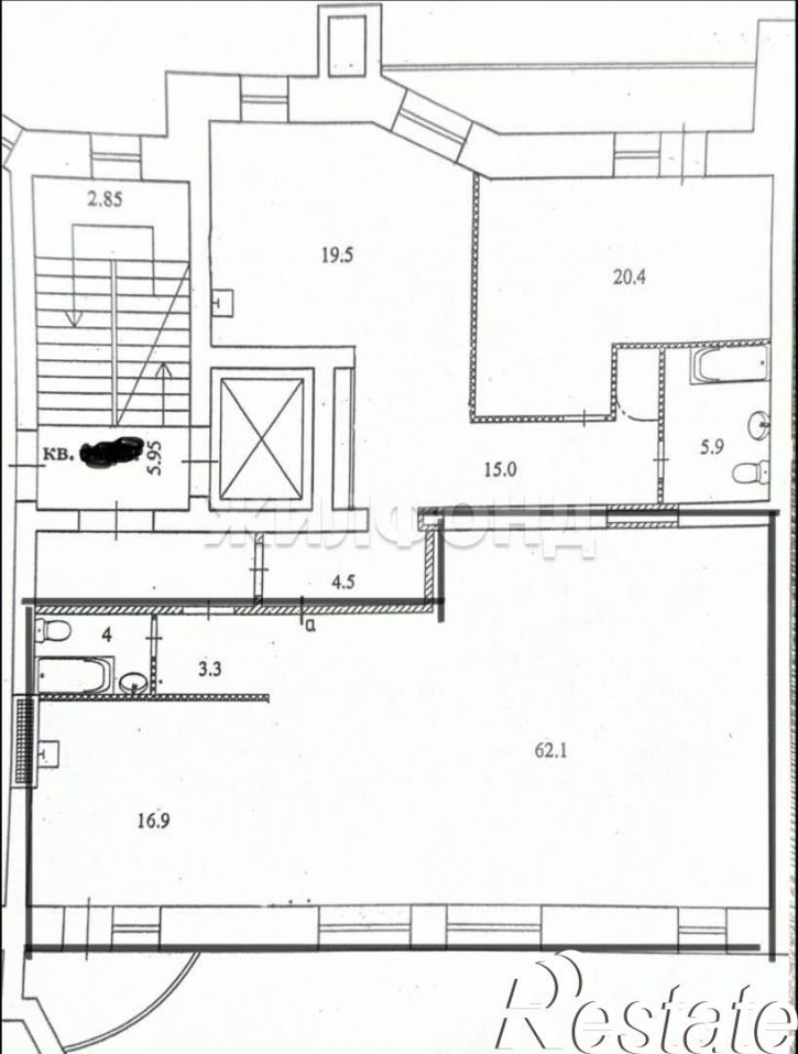 3-комн квартира Троицкий проспект, д.12