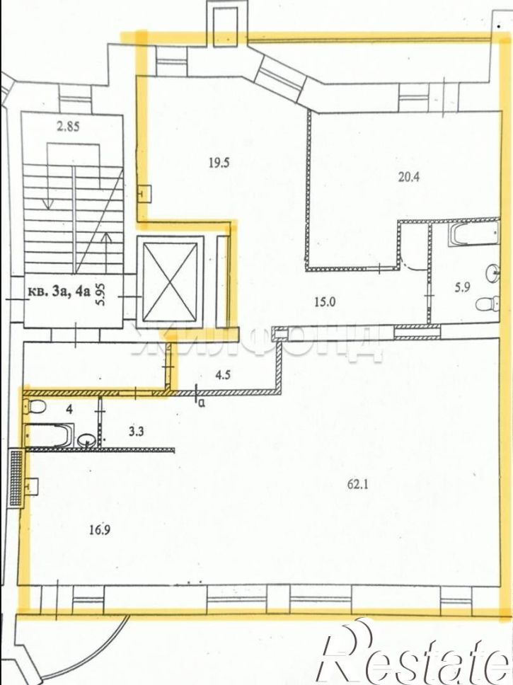 5-комн квартира Троицкий проспект, д.12
