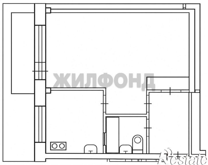1-комн квартира Силикатчиков ул., д.9